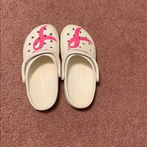 Breast Cancer Awareness Crocs